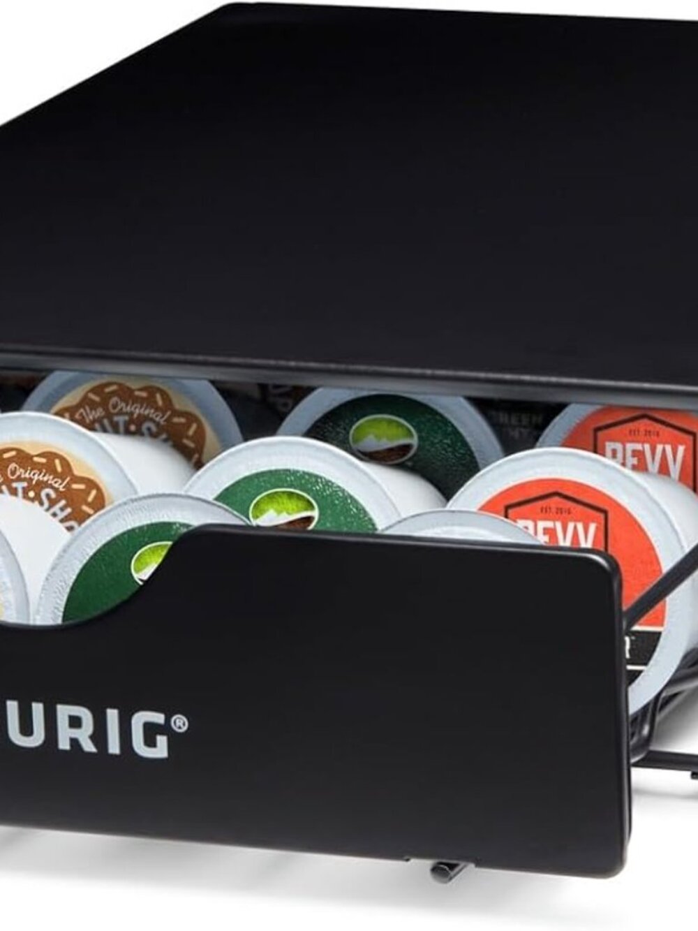 Keurig Slim Non-Rolling Storage Drawer, Coffee Pod Storage GUC